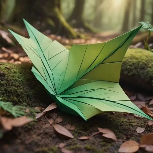 green folded paper,leaf background,lotus leaf,spring leaf background,origami,suspended leaf,low poly,leaf drawing,giant leaf,origami paper plane,tree leaf,fan leaf,leaf branch,low-poly,leaf structure,trumpet leaf,mammoth leaf,jungle leaf,folded paper,leaf rectangle,Unique,Design,Character Design