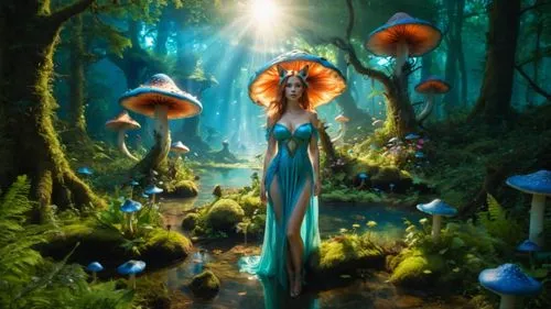 fairy forest,faerie,faery,fairy world,enchanted forest,fairyland