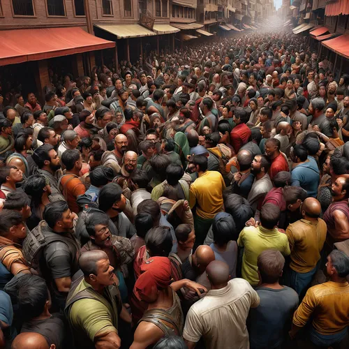 crowded,large market,the market,crowds,crowd of people,bottleneck,world digital painting,market,crowd,spice market,kathmandu,shrovetide,grand bazaar,the crowd,souk,migration,peoples,the h'mong people,queue,populations,Conceptual Art,Fantasy,Fantasy 16