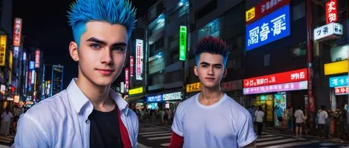 2d,anime 3d,anime boy,tokyo city,cyberpunk,shinjuku,blue hair,harajuku,digiart,japanese background,3d background,sakana,tokyo ¡¡,3d man,anime cartoon,tokyo,anime japanese clothing,kai-lan,gangneoung,anime manga,Conceptual Art,Daily,Daily 28