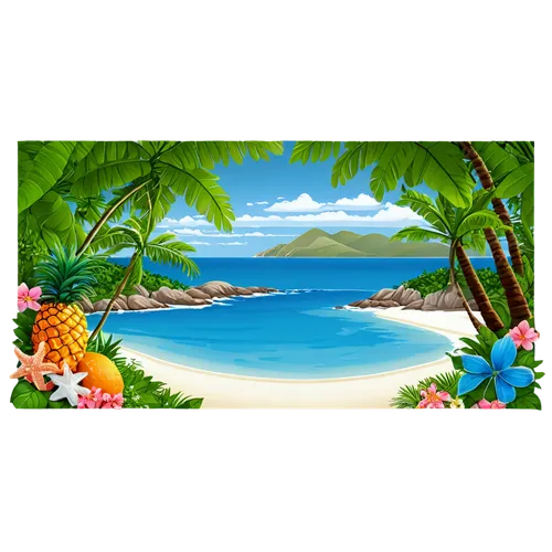 tropical floral background,landscape background,background vector,beach landscape,beach background,ocean background,tropical beach,tropical sea,beach scenery,cartoon video game background,dream beach,tropical island,summer background,paradise beach,coastal landscape,beautiful beach,an island far away landscape,caribbean beach,summer clip art,background view nature,Illustration,Abstract Fantasy,Abstract Fantasy 10