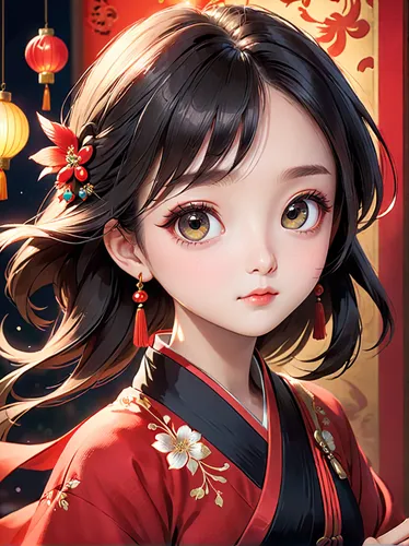 oriental princess,oriental girl,spring festival,china cny,wuchang,mulan,chinese art,happy chinese new year,oriental,geisha girl,plum blossoms,plum blossom,chinese background,hanbok,geisha,xiaochi,chinese style,chinese new year,portrait background,oriental painting,Anime,Anime,Cartoon