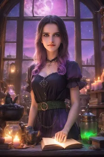 spellbook,headmistress,bewitch,liliana,violetta,bewitching,Photography,Realistic