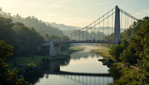 scenic bridge,oxenbridge,hanging bridge,bridge,pictbridge,suspension bridge,hohenzollern bridge,viaduc,viadana,jablanica,cable-stayed bridge,pont,centerbridge,bridges,dunajec,railroad bridge,ponte,danube gorge,riverside,zagorje