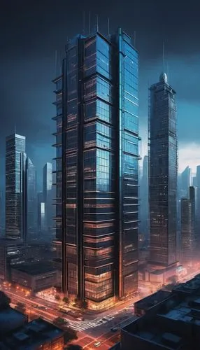 cybercity,cyberport,the skyscraper,skyscraper,cybertown,lexcorp,skyscrapers,oscorp,megapolis,cityscape,highrises,metropolis,skyscraping,urban towers,megacorporation,skyscraper town,megalopolis,black city,high rises,ctbuh,Illustration,Black and White,Black and White 16