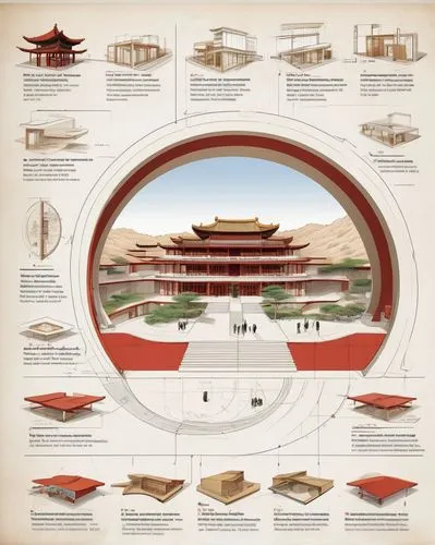 chinese architecture,asian architecture,hall of supreme harmony,forbidden palace,temple of heaven,xi'an,japanese architecture,chinese background,traditional chinese musical instruments,chinese style,year of construction 1937 to 1952,year of construction 1972-1980,summer palace,infographic elements,chinese screen,year of construction 1954 – 1962,vector infographic,infographics,chinese temple,i ching,Unique,Design,Infographics