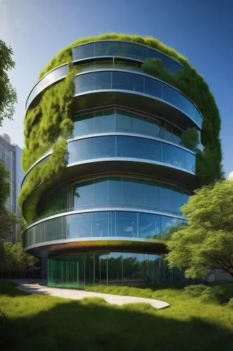 futuristic architecture,greentech,modern architecture,planta,3d rendering,arcology,terraformed,solar cell base,embl,office building,seasteading,residential tower,futuristic landscape,glass building,escala,greeniaus,green living,safdie,gronkjaer,gensler,Art,Artistic Painting,Artistic Painting 49