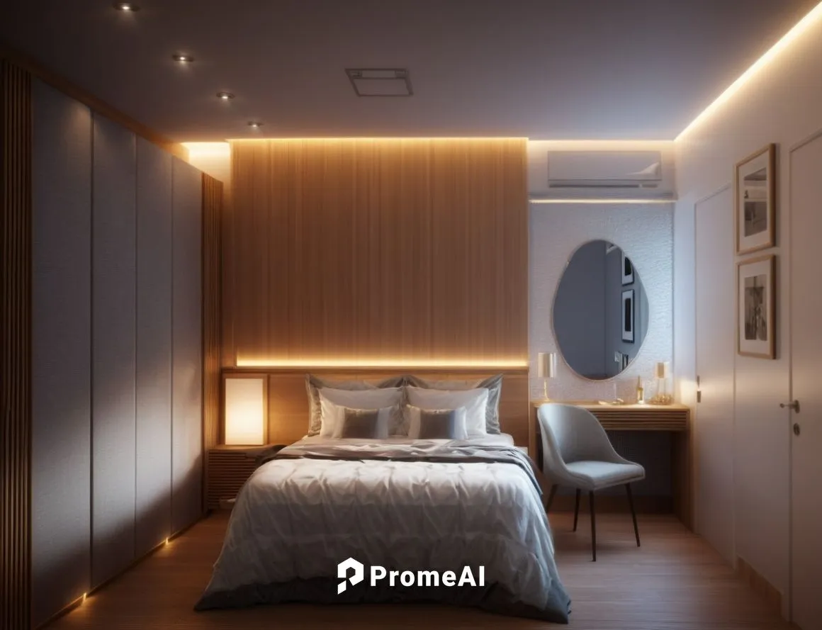 modern room,sleeping room,3d rendering,render,staterooms,chambre,bedrooms,room lighting,bedroom,guest room,bedroomed,renders,guestrooms,3d render,hallway space,headboards,guestroom,bedchamber,wall lam