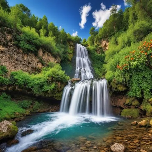 green waterfall,cascada,waterfalls,brown waterfall,water fall,nature wallpaper,waterfall,mountain spring,water falls,waterval,a small waterfall,lorestan,cascading,mountain stream,flowing water,bridal veil fall,timpanogos,beautiful landscape,havasupai,water flowing,Photography,General,Realistic