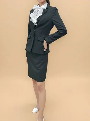 stewardess,business woman,businesswoman,business girl,business angel,stewardesses,secretarial,attendant,bussiness woman,businessperson,usherette,headmistress,saleslady,secretary,aviatrix,anchorwoman,a uniform,abagnale,japan airlines,uniform,Female,East Asians,Straight hair,Teenager,M,Pure Color,Light Pink