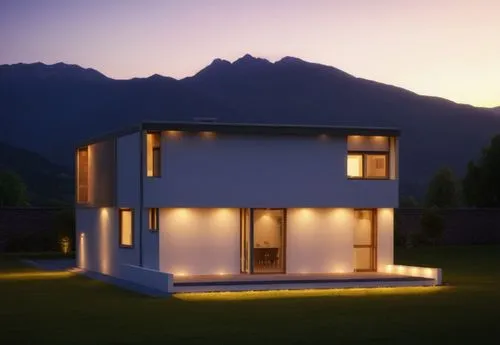 modern house,3d rendering,render,modern architecture,3d render,cubic house,frame house,smart home,build by mirza golam pir,residential house,visual effect lighting,beautiful home,smarthome,house shape,house in mountains,eco-construction,house in the mountains,mid century house,smart house,3d rendered,Photography,General,Realistic