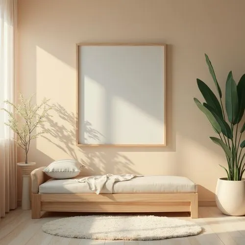 wooden mockup,daybed,bedroom,soft furniture,bamboo frame,japanese-style room,modern decor,bamboo curtain,furnishing,modern room,guest room,daybeds,bedroom window,headboards,contemporary decor,headboard,anastassiades,morning light,window blinds,daylighting,Photography,General,Realistic