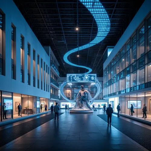 futuristic art museum,pinakothek,autostadt wolfsburg,galleria,mercedes-benz museum,danube centre,darmstadtium,mercedes museum,kunstmuseum,kunsthal,kamppi,museumsquartier,karstadt,stedelijk,technopolis,cyberport,artscience museum,atrium,boijmans,stuttgart