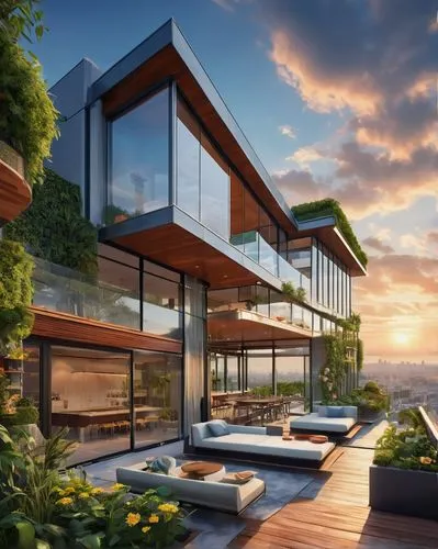 penthouses,roof landscape,roof garden,roof terrace,modern architecture,modern house,sky apartment,landscape design sydney,landscape designers sydney,luxury property,luxury real estate,prefab,smart house,beautiful home,cubic house,greenhouse effect,balcony garden,block balcony,garden design sydney,lofts,Illustration,Japanese style,Japanese Style 07