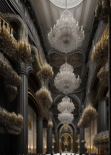 ornate room,versailles,doge's palace,ballroom,royal interior,pipe organ,chandelier,crown palace,jewelry（architecture）,marble palace,crown render,colonnade,catherine's palace,dandelion hall,europe palace,philharmonic orchestra,concert hall,the lviv opera house,baroque,grand master's palace