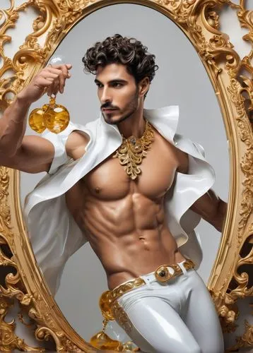 alcide,antinous,manganiello,atharva,regilio,derivable,polykleitos,adonais,gold stucco frame,male ballet dancer,hrithik,vasishtha,orestes,chippendale,greek god,aristogeiton,ranveer,dionysos,pectorals,menelaus,Art,Classical Oil Painting,Classical Oil Painting 01