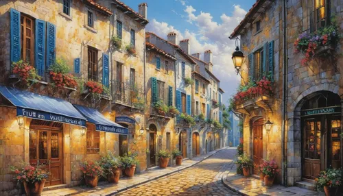 provence,france,french digital background,south france,italian painter,aix-en-provence,narrow street,medieval street,l'isle-sur-la-sorgue,the cobbled streets,watercolor paris,montmartre,arles,tuscan,italy,street scene,south of france,paris cafe,paris,watercolor shops,Photography,Artistic Photography,Artistic Photography 15