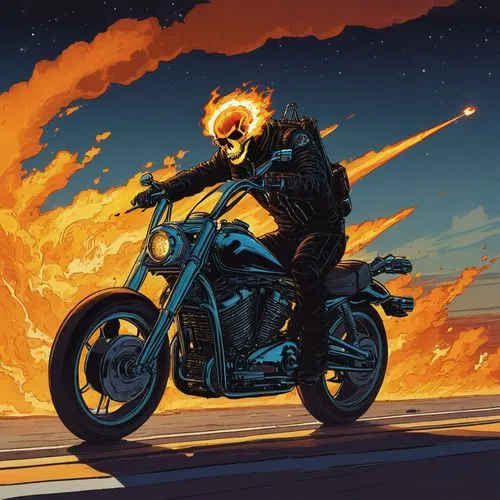 nightrider,black motorcycle,garrison,motorcyclist,nightriders,bullet ride,Conceptual Art,Daily,Daily 02