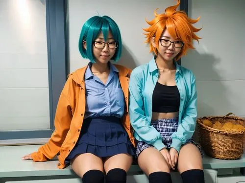 noodle image,anime japanese clothing,crunchyroll,vocaloids,teal and orange,tsunayoshi,Conceptual Art,Daily,Daily 03