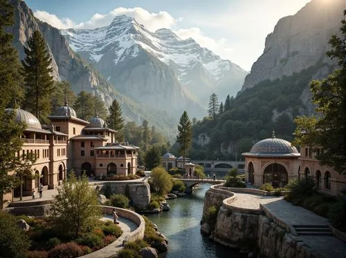 rivendell,kandern,gondolin,alpine village,oberland,mountain settlement,the alps,theed,kandersteg,mountain village,alps,suiza,switzerlands,interlaken,naboo,riftwar,high alps,rendalen,alpine region,canton of glarus