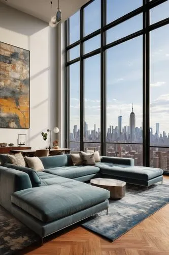 hoboken condos for sale,homes for sale in hoboken nj,penthouses,apartment lounge,modern living room,homes for sale hoboken nj,living room,livingroom,contemporary decor,modern decor,minotti,sky apartment,lofts,manhattan skyline,loft,family room,interior modern design,sofas,tishman,hardwood floors,Illustration,Realistic Fantasy,Realistic Fantasy 06