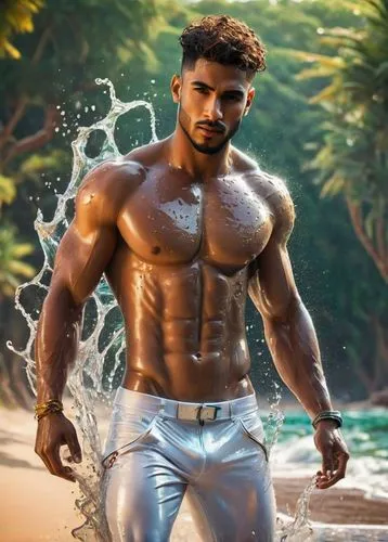 songkran,kushti,ryu,musclebound,pelado,poseidon,Art,Artistic Painting,Artistic Painting 35