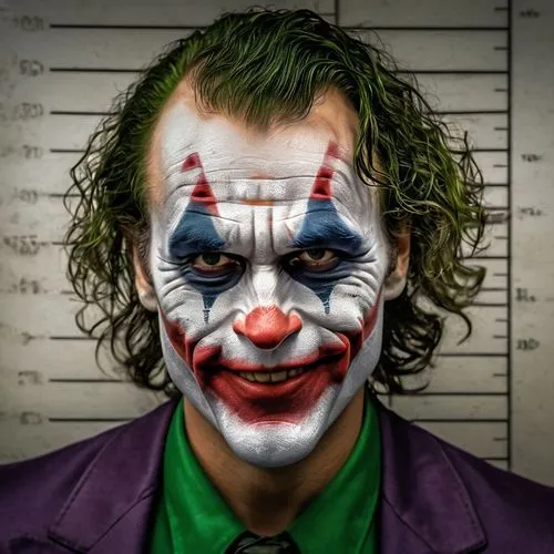 joker,ledger,creepy clown,scary clown,clown,horror clown,rodeo clown,ringmaster,jigsaw,face paint,it,riddler,trickster,supervillain,comic characters,ronald,face painting,comedy tragedy masks,bodypainting,john doe,Photography,General,Natural