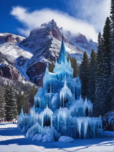 ice castle,lake louise,ice landscape,avalanche protection,winter background,ice climbing,telluride,icefield parkway,cascade mountain,many glacier hotel,banff national park,gooseberry falls,canadian rockies,fairmont chateau lake louise,icefields parkway,emerald lake,ice wall,banff alberta,great fountain geyser,banff springs hotel,Conceptual Art,Fantasy,Fantasy 30