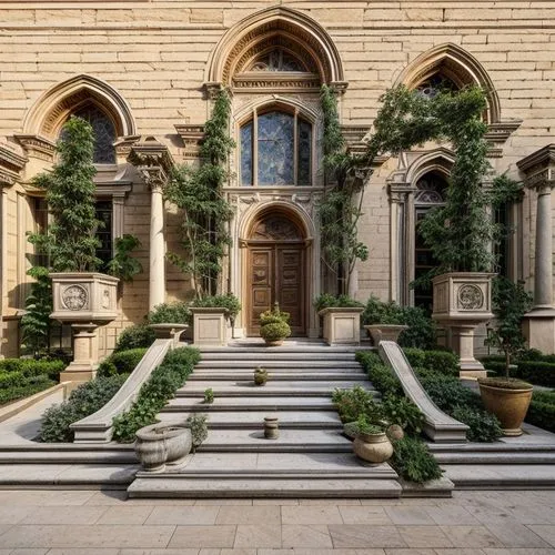 garden elevation,landscape designers sydney,landscape design sydney,garden design sydney,brownstone,persian architecture,iranian architecture,celsus library,marble palace,ornamental shrubs,courtyard,lebanon,boston public library,the garden society of gothenburg,monastery garden,romanesque,classical architecture,symmetrical,manicured,secret garden of venus,Architecture,Commercial Building,European Traditional,Marche Renaissance