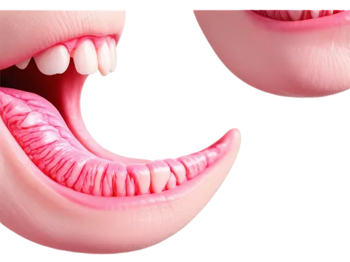 enlarged tonsils, close-up, detailed texture, pinkish-white color, irregular shape, prominent veins, soft focus, shallow depth of field, warm lighting, medical theme, realistic illustration.,mouth,mou