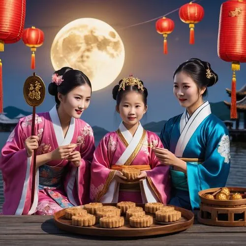 chuseok,mid-autumn festival,mooncakes,mooncake festival,moon cake,korean culture,Photography,General,Realistic