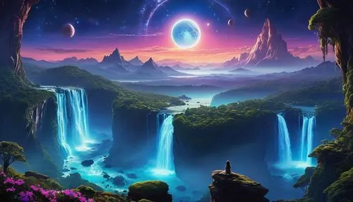 fantasy landscape,fantasy picture,beautiful wallpaper,futuristic landscape,alien world,3d fantasy,cartoon video game background,fantasia,alien planet,fractal environment,wonderlands,background screen,oasis,dreamscape,full hd wallpaper,samsung wallpaper,landscape background,portals,dream world,dreamlands,Photography,General,Realistic