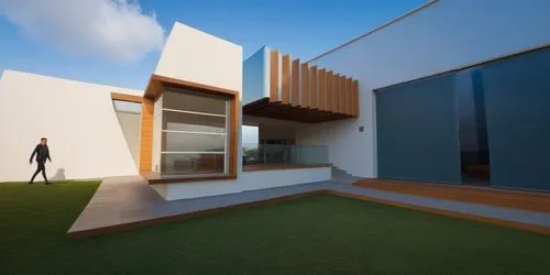 cubic house,modern house,cube house,landscape design sydney,corten steel,modern architecture,Photography,General,Realistic