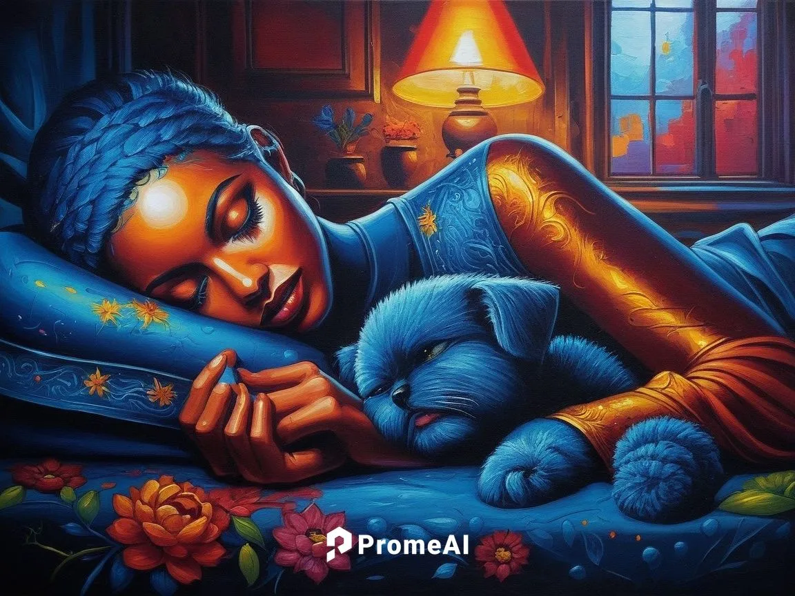 Painting Abstract Body Art Oil Painting
,radhakrishna,blue pillow,odalisque,krishna,indian art,krsna,african art,siddharta,woman on bed,janmastami,hare krishna,siddhartha,oil painting on canvas,krishn