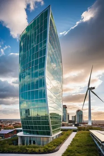 endesa,iberdrola,the energy tower,solarcity,sunedison,cleantech,etfe,energy transition,wind park,glass building,glass facade,renewable energy,cira,windenergy,wind turbine,windpower,calatrava,bilbao,futuristic architecture,structural glass,Illustration,Paper based,Paper Based 09