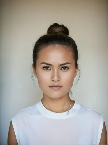 Full-size sample portrait,an image of a woman that has very small amount of face,hapa,laotian,eurasians,kazakh,uzbek,mongolian girl,Photography,Documentary Photography,Documentary Photography 01