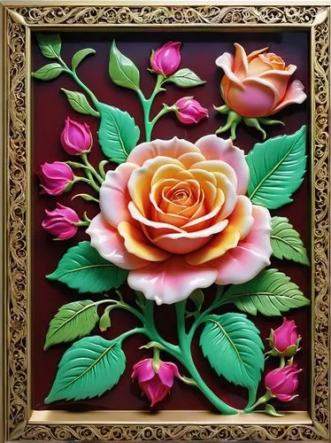 peony frame,rose frame,roses frame,frame rose,floral and bird frame,floral frame,flower painting,decorative frame,flower frame,flowers frame,rose flower illustration,copper frame,botanical square frame,botanical frame,floral silhouette frame,art nouveau frame,frame flora,oil painting on canvas,rose wreath,floral greeting card,Photography,Artistic Photography,Artistic Photography 03