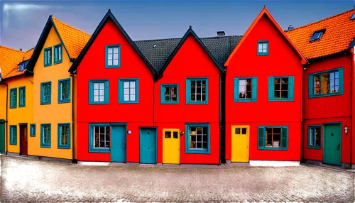 bryggen,bryggman,bryggeri,half-timbered houses,townhouses,houses clipart,christianshavn,row of houses,luneburg,escher village,townscapes,timbered,row houses,nyhavn,wooden houses,blocks of houses,half-timbered wall,houses,danish house,half-timbered house,Illustration,Children,Children 05