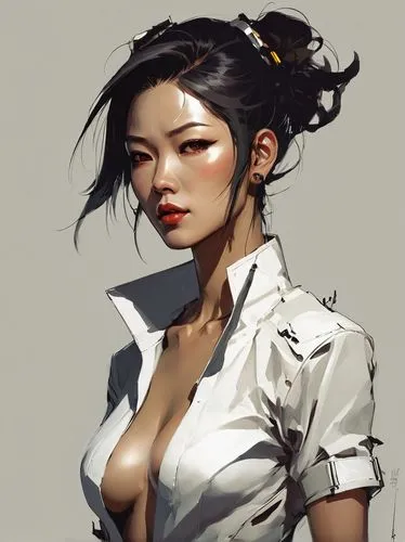 hong,bun cha,mulan,asian woman,bust,korean,siu mei,study,widowmaker,japanese woman,oriental girl,croft,hwachae,xiaochi,xizhi,dragon li,phuquy,geisha,su yan,wuchang,Conceptual Art,Fantasy,Fantasy 06