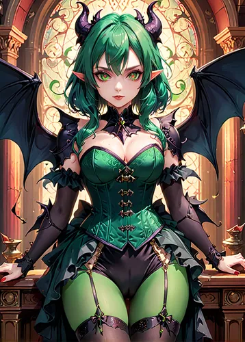 devil,medusa gorgon,evil fairy,dark angel,baroque angel,vampire lady,medusa,black angel,angel and devil,gothic style,emerald,gothic,green dragon,caerula,haunebu,gothic portrait,the devil,dragon li,halloween wallpaper,gorgon,Anime,Anime,General