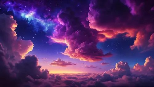 night sky,purple wallpaper,sky,purple landscape,nightsky,epic sky,purple,wavelength,the night sky,unicorn background,galactic,colorful stars,ultraviolet,mesosphere,fairy galaxy,nebulas,galaxy,full hd wallpaper,dreamscape,astronomy,Photography,General,Cinematic