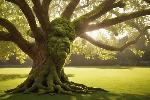 Create a cheerful poem describing the life of a playful tree man in a sunny garden.,ordinary boxwood beech trees,dragon tree,tree moss,green tree,flourishing tree,vinegar tree,bodhi tree,intensely gre