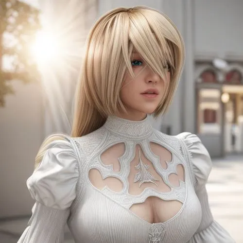 3d rendered,3d render,white lily,dollfie,see-through clothing,realdoll,eris,3d model,cosplay image,white silk,anime 3d,render,gentiana,whitey,white winter dress,gradient mesh,white lady,white clothing,white beauty,white,Common,Common,Natural