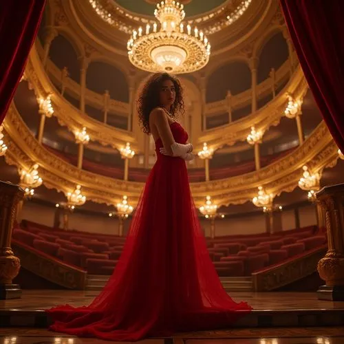 red gown,lady in red,traviata,man in red dress,habanera,girl in red dress,mezzosoprano,opera,vaganova,flamenco,tosca,elegante,operalia,theatrical,flamenca,red dress,red cape,old opera,fiordiligi,bolshoi,Photography,General,Realistic