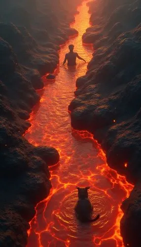 lava river,lava,volcano pool,lava flow,volcanic,volcanic lake