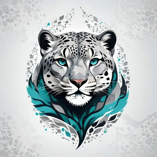 Snow leopard vector pattern,stone style.,tigon,panthera,white tiger,blue tiger,lionsxii,jaguares,lion white,tigr,mohan,tigar,teal digital background,jaguar,paraiba,tiger,rengo,vector graphic,macan,tig