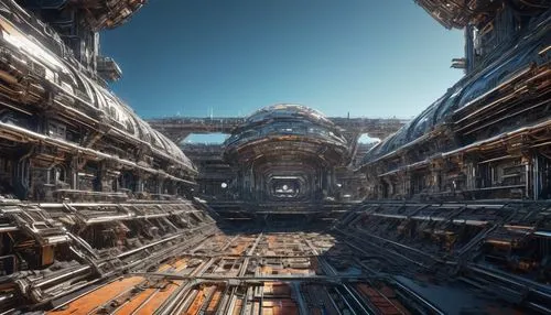 megastructures,arcology,falsework,mandelbulb,megastructure,superstructure,scifi,drydock,costa concordia,sulaco,fractal environment,labyrinthian,solar cell base,refineria,undock,helicarrier,technosphere,shipyards,undocked,physx,Photography,General,Sci-Fi