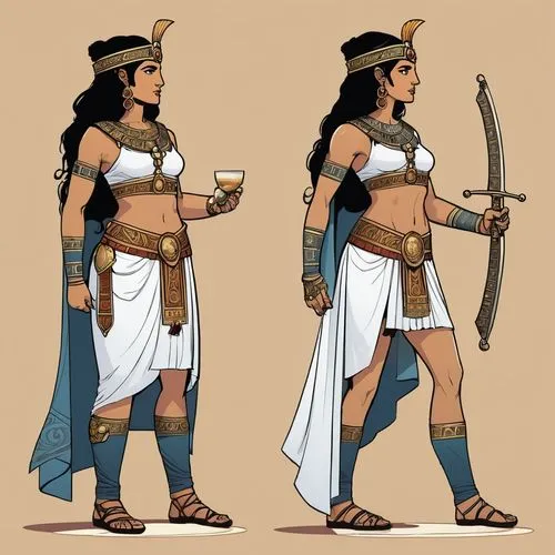 Greek mythology, Iasson and Medea. A Cretan-Mycenaean warrior, and a Minoan costumed priestess, Genocina.,asherah,neferhotep,nefertari,huaylas,aramaean,ancient egyptian girl,hathor,wadjet,neferneferua