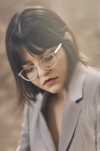 librarian,with glasses,portrait background,silver framed glasses,blogger icon,portrait photography,fuki,blur office background,social,glasses,business woman,portrait of christi,reading glasses,asymmetric cut,woman in menswear,felicity jones,edit icon,businesswoman,moody portrait,retro woman