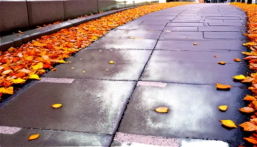 paving slabs,pavement,paving stones,sidewalk,pavements,fallen leaves,paving stone,fallen leaf,paved square,footway,autuori,leaves in the autumn,paving,footpath,autumn walk,autumn leaves,footpaths,fallen colorful,pathway,walkway,Conceptual Art,Oil color,Oil Color 04